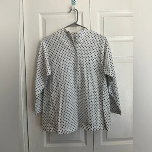 Vintage J Michelle button up floral top